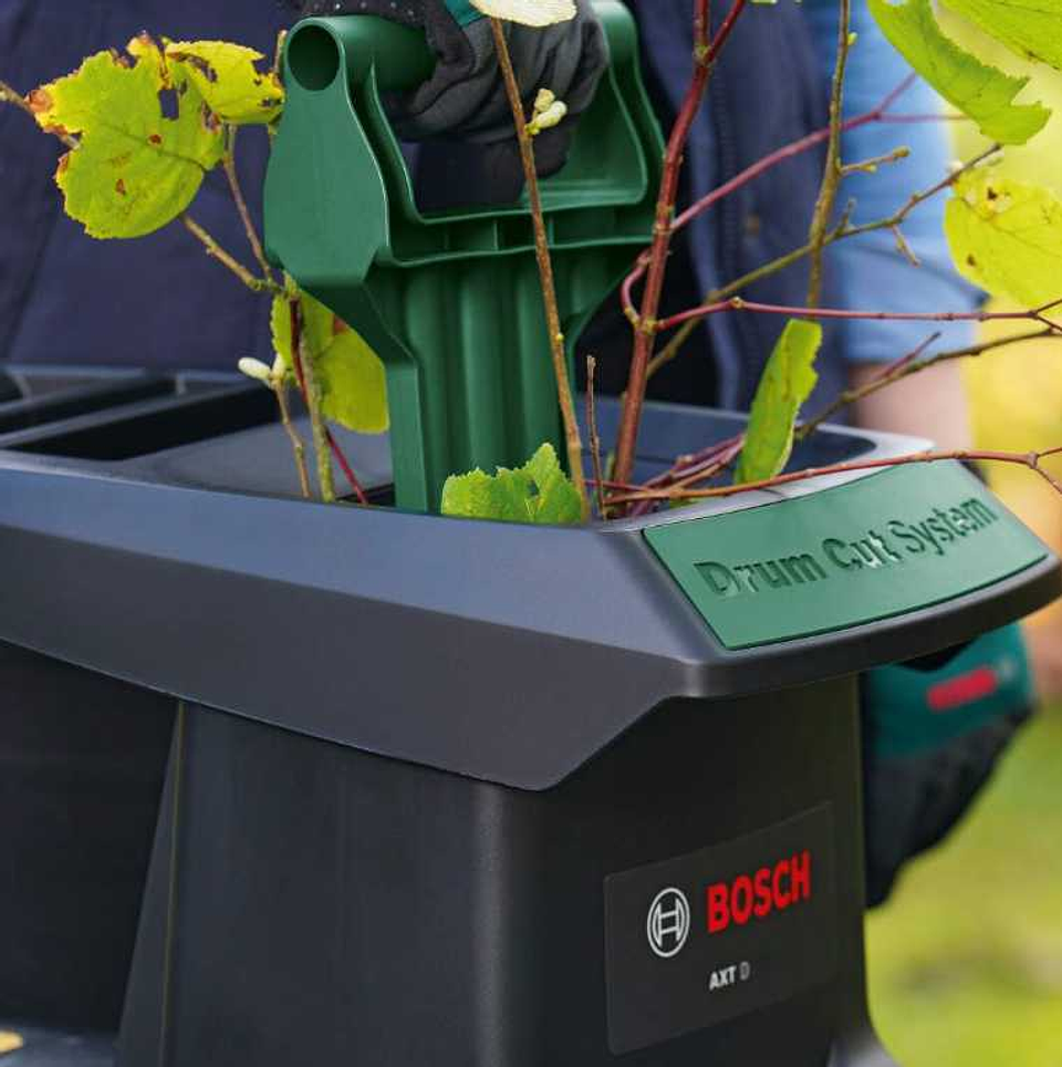 Triturador de ramos silencioso AXT 25 TC BOSCH (Novo Modelo) 6