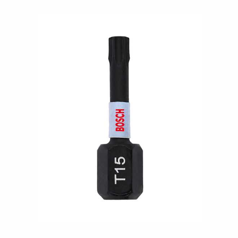 Conjunto de pontas de aparafusar Torx T15x25 Impact Control BOSCH (2 unidades) 1