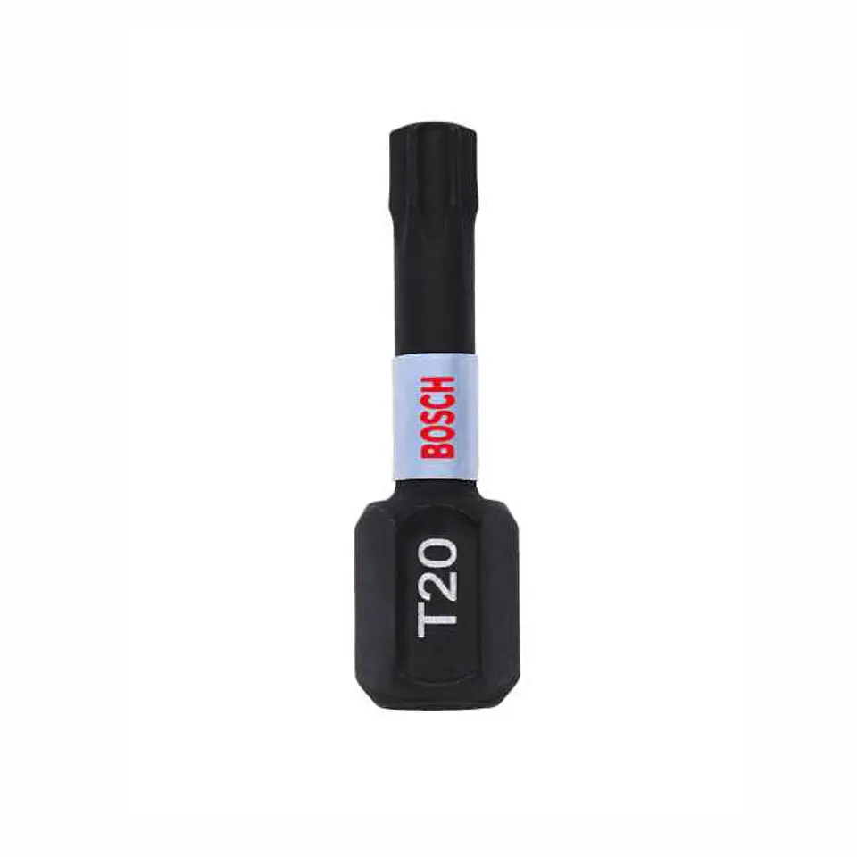 Conjunto de pontas de aparafusar Torx T20x25 Impact Control BOSCH (2 unidades) 1
