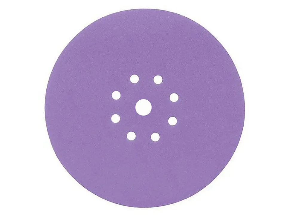 Disco de Lixa 225mm Velcro para pladur 740 Ceramic Line SMIRDEX (10 un.) 1