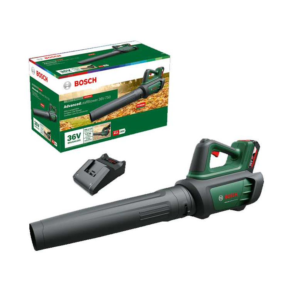Soprador de Folhas secas sem fio Advanced LeafBlower 36V-750 BOSCH DIY 2