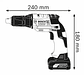 Aparafusadora de pladur sem fio GTB 12V-11 + 2 Baterias 2.0Ah BOSCH - Miniatura 3