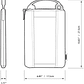 Bolsa para parafusos TB-94-M-3 TOUGHBUILT (Pack 3 UNIDADES) - Miniatura 2