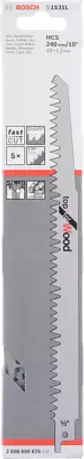 Lâmina de Serra Sabre S 1531 L TOP FOR WOOD BOSCH ( 5 UNI) - Miniatura 2