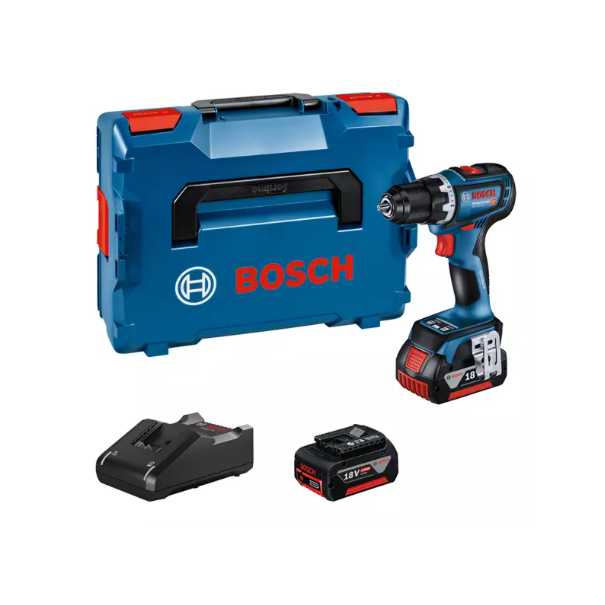 Aparafusadora/Berbequim sem fio GSR 18V-90 C + 2 Baterias 18V 5.0Ah BOSCH