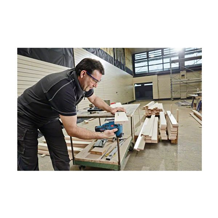 Serra vertical Tico-Tico sem fio GST 12V-70 + 2 Baterias 12V 3.0Ah + Mala L-BOXX 102 BOSCH 4