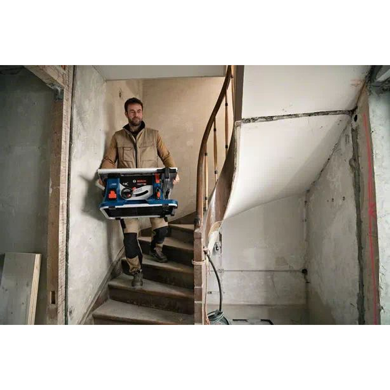 Serra de mesa sem fio BITURBO GTS 18V-216 + Mesa GTA 560 BOSCH 4