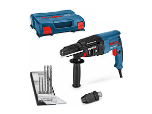 Martelo perfurador SDS Plus GBH 2-26 F + Conjunto 5 Brocas SDS Plus BOSCH