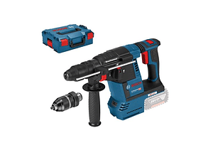 Martelo perfurador sem fio GBH 18V-26 F + 2x ProCORE18V 8.0Ah + Mala L-BOXX BOSCH