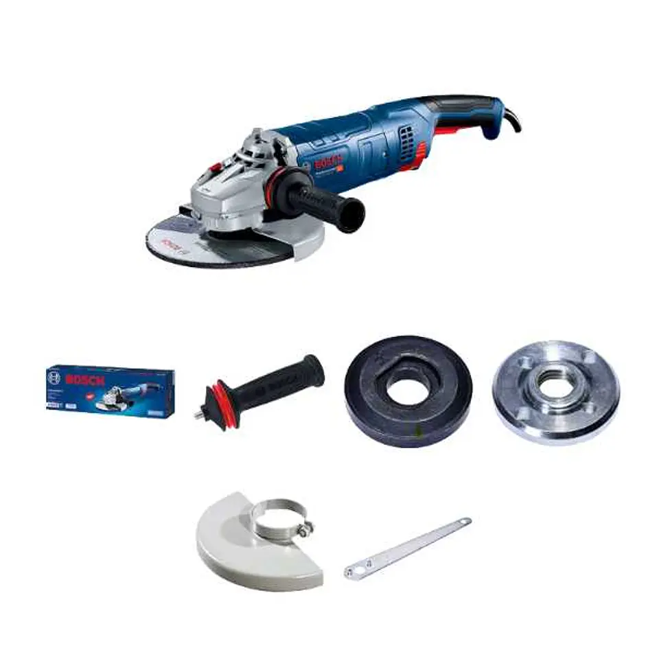 Rebarbadora grande 2.400W GWS 24-180 JZ BOSCH 3