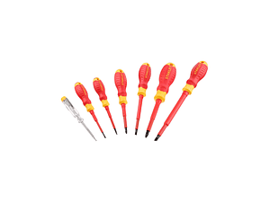 Jogo de 7 Chaves de Fenda e Poz Isolados STHT60031-0 CUSHION-GRIP STANLEY