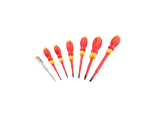 Jogo de 7 Chaves de Fenda e Poz Isolados STHT60031-0 CUSHION-GRIP STANLEY