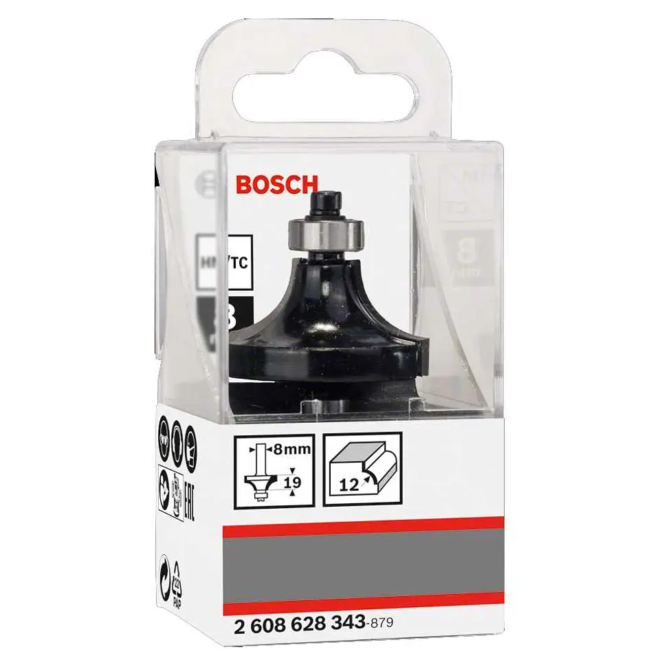Fresa de arredondar bordas para tupias manuais STANDARD FOR WOOD BOSCH 6