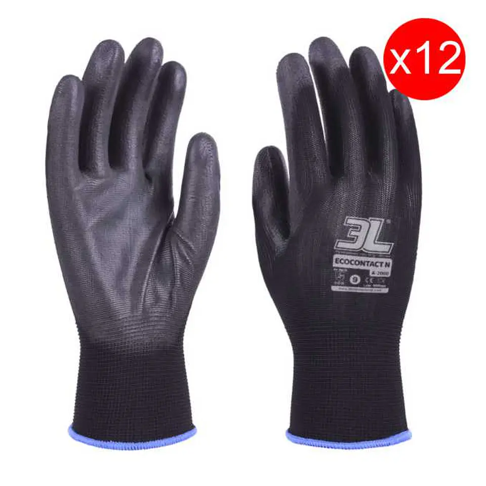 Luvas ECOCONTACT N 3L INTERNACIONAL  5