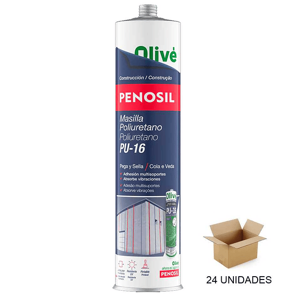 Cola e Veda de Poliuretano PU-16 (300 ml) OLIVÉ / PENOSIL 2