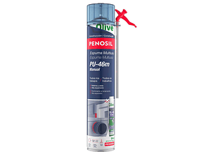 Espuma Poliuretano Multiusos Manual PU-46m (750 ml) OLIVÉ / PENOSIL