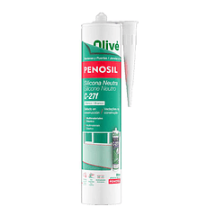 Silicone Neutro C-27f selagem à prova de àgua (300 ml) OLIVÉ / PENOSIL