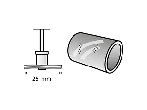 Disco de pano para polir (423S) DREMEL® EZ SpeedClic (100 Unidades)