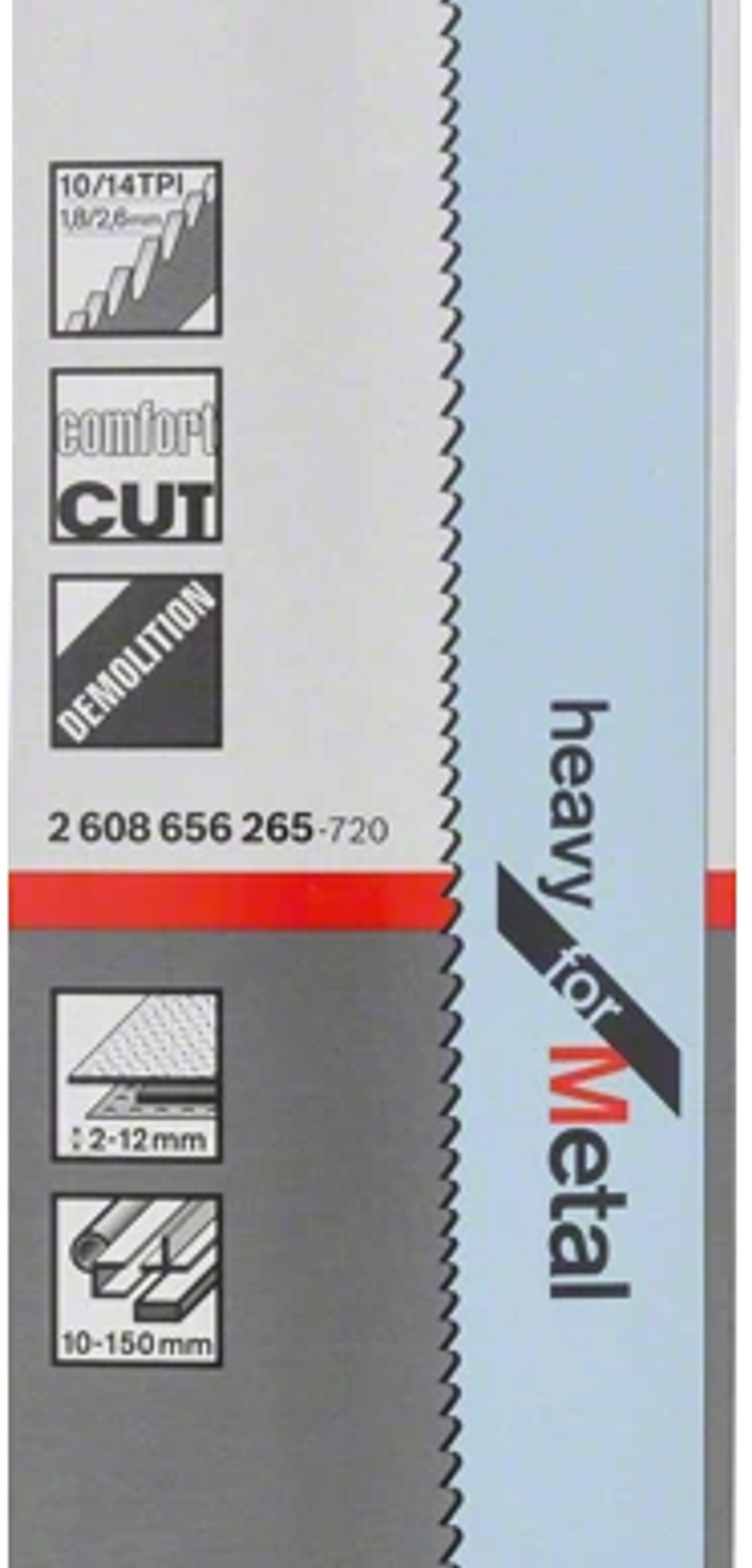 Lamina de Serra Sabre S 1025 VF Heavy for Metal BOSCH (5 un.) 2