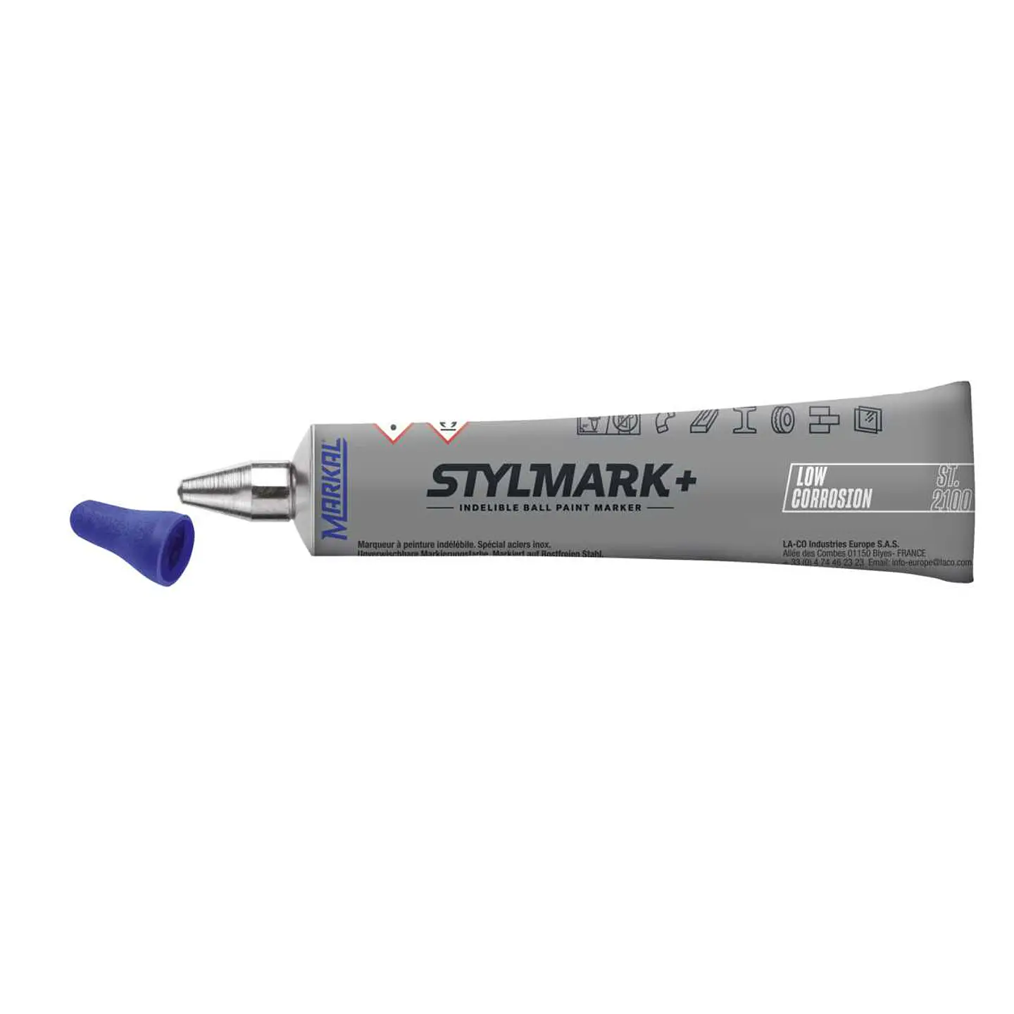 Marcador de Tubo para Inox STYLMARK+ LOW CORROSION ST.2100 MARKAL 6
