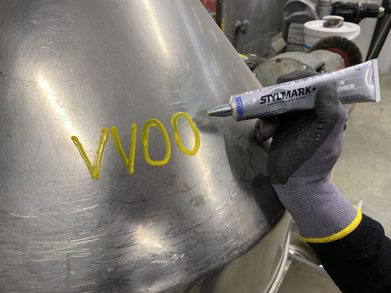 Marcador de Tubo para Inox STYLMARK+ LOW CORROSION ST.2100 MARKAL 2