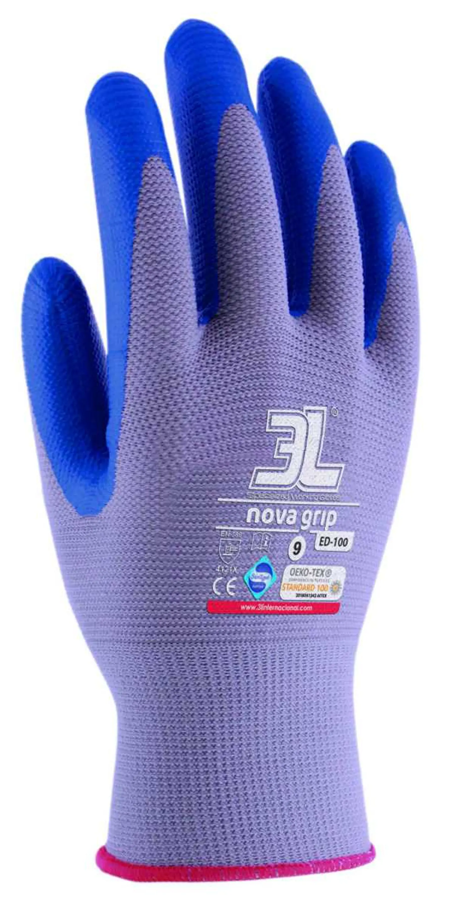 Luvas NOVA-GRIP ED-100 3L INTERNACIONAL  3