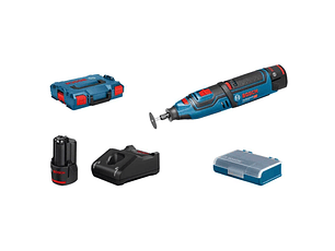 Ferramenta rotativa sem fio GRO 12V-35 + 2 baterias 12V 2.0Ah BOSCH