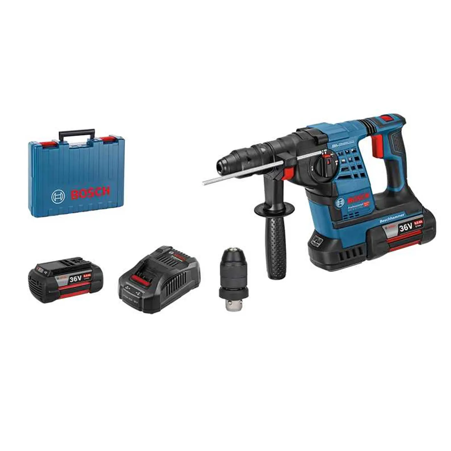 Martelo perfurador SDS Plus sem fio GBH 36 VF-LI PLUS BOSCH 1