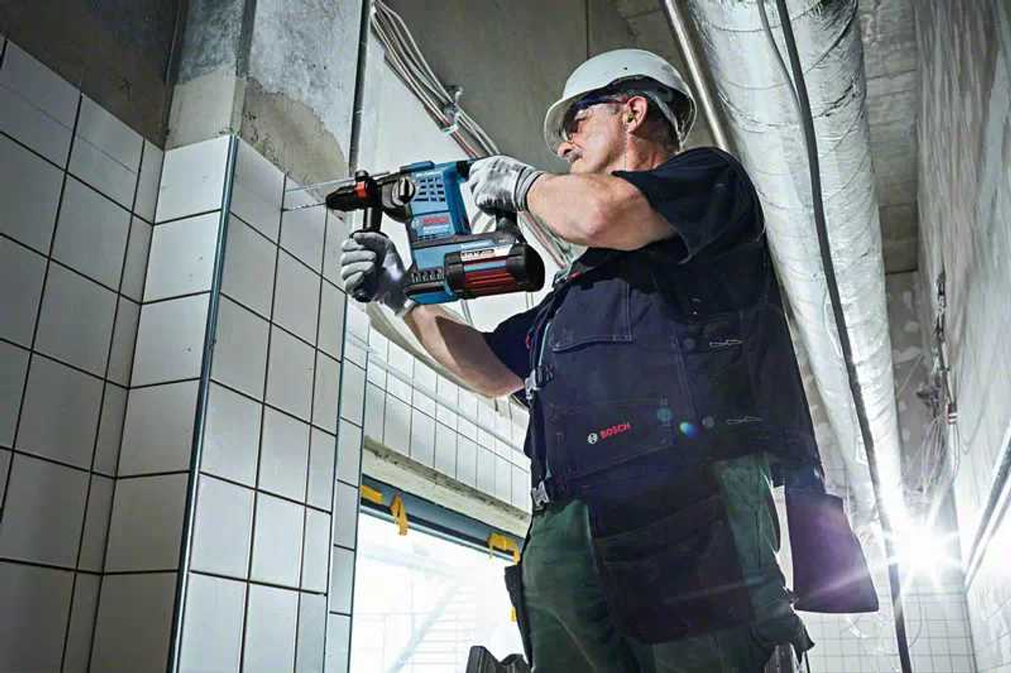 Martelo perfurador SDS Plus sem fio GBH 36 VF-LI PLUS + Mala L-BOXX 238 BOSCH 3