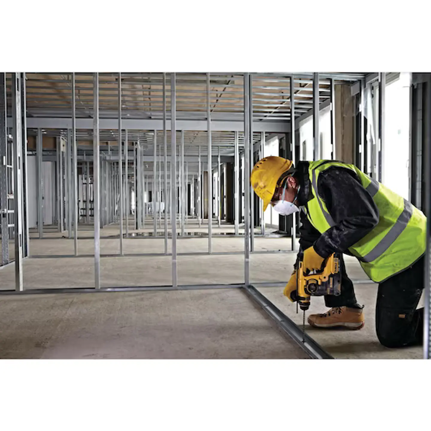 Martelo Perfurador SDS Plus sem fio DCH253N XR18V DEWALT 2