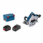 Serra circular sem fio BITURBO GKS 18V-70 L + 2x ProCORE18V 5.5Ah BOSCH - Thumbnail 1
