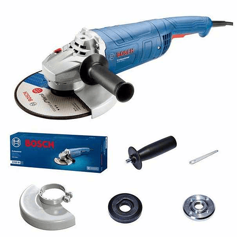 Rebarbadora grande 2.200W 230MM GWS 2200 J BOSCH