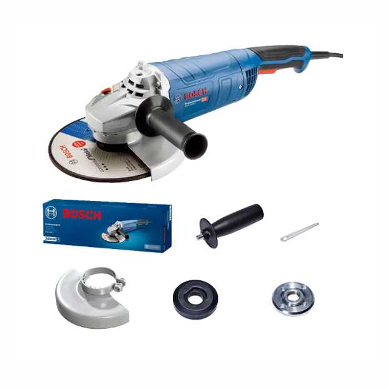 Rebarbadora grande 2.400W 230MM GWS 2400 J BOSCH 1