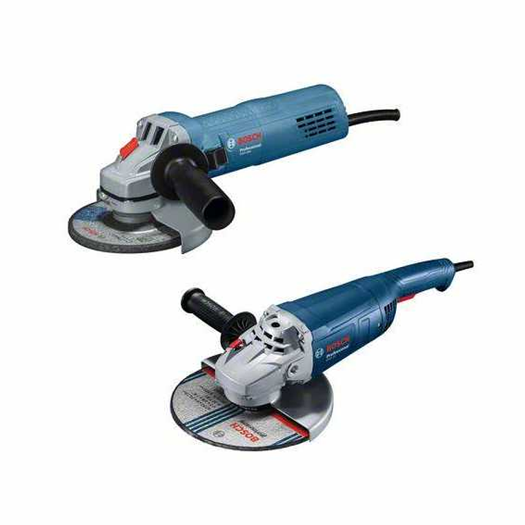 Conjunto Rebarbadora grande GWS 20-230 J + rebarbadora pequena GWS 880-125 BOSCH 1
