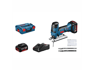 Serra vertical tico tico a bateria 18 Volts GST 18V-LI S + 2 Baterias 18V 4.0Ah BOSCH