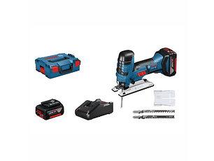 Serra vertical tico tico a bateria 18 Volts GST 18V-LI S + 2 Baterias 18V 4.0Ah BOSCH