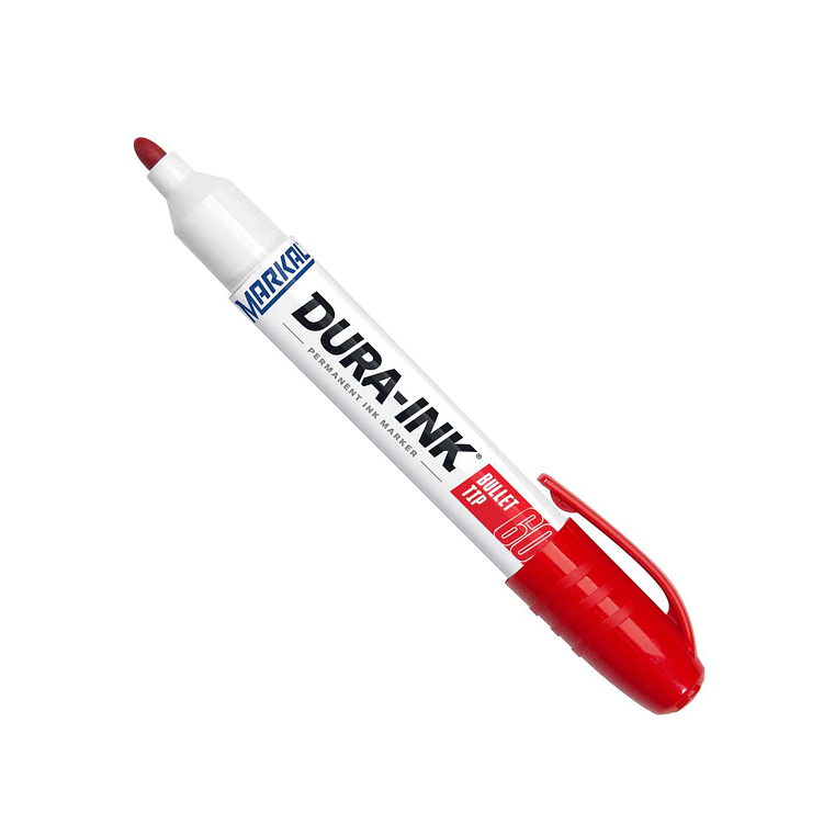 Marcador de tinta permanente DURA-INK® BULLET TIP 60 MARKAL 1