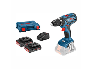 Aparafusadora/berbequim sem fio GSR 18V-28 + 2 Baterias 18V 2.0Ah BOSCH
