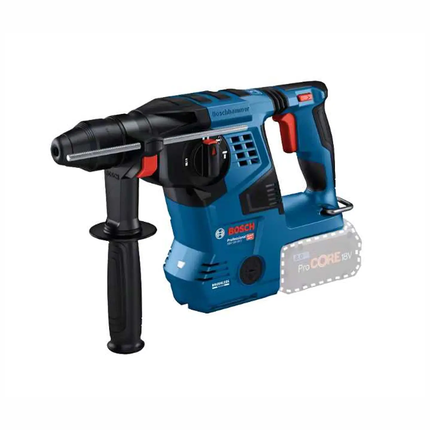 Martelo perfurador SDS Plus sem fio GBH 18V-28 C + Mala L-BOXX 238 BOSCH 2