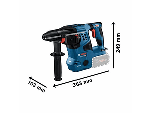 Martelo perfurador SDS Plus sem fio GBH 18V-28 C BOSCH