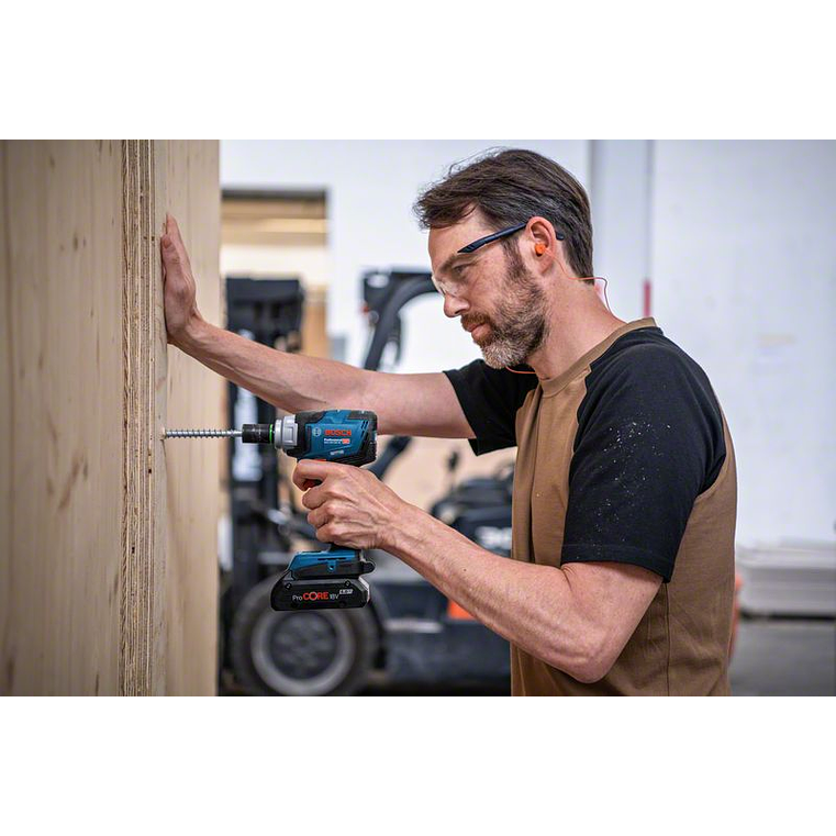 Aparafusadora de impacto sem fio GDS 18V-330 HC + 2x ProCORE18V 4.0Ah + Mala L-BOXX 136 BOSCH 6