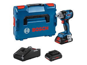 Aparafusadora de impacto sem fio GDS 18V-330 HC + 2x ProCORE18V 4.0Ah + Mala L-BOXX 136 BOSCH