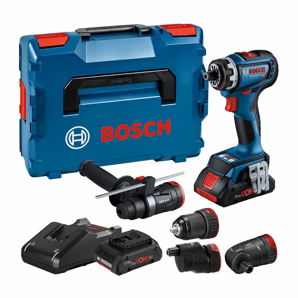 Aparafusadora/Berbequim sem fio FlexiClick Set Completo GSR 18V-90 FC BOSCH 1