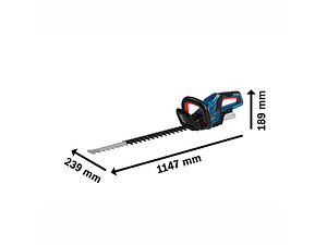 Corta-Sebes sem fio GHE 18V-60 BOSCH