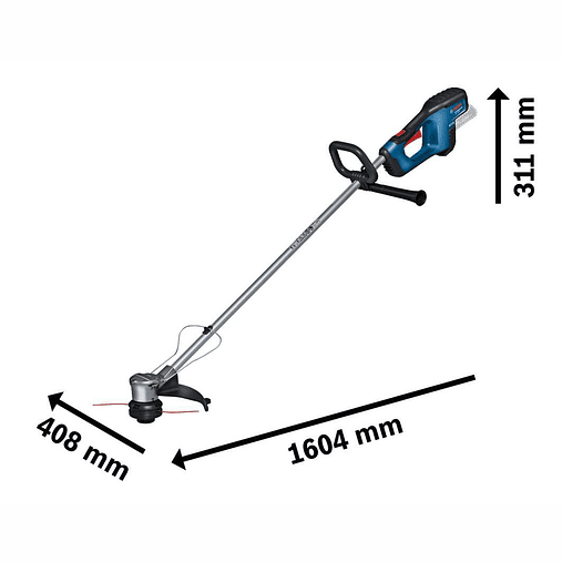 Aparador de relva sem fio GRT 18V-33 BOSCH 3