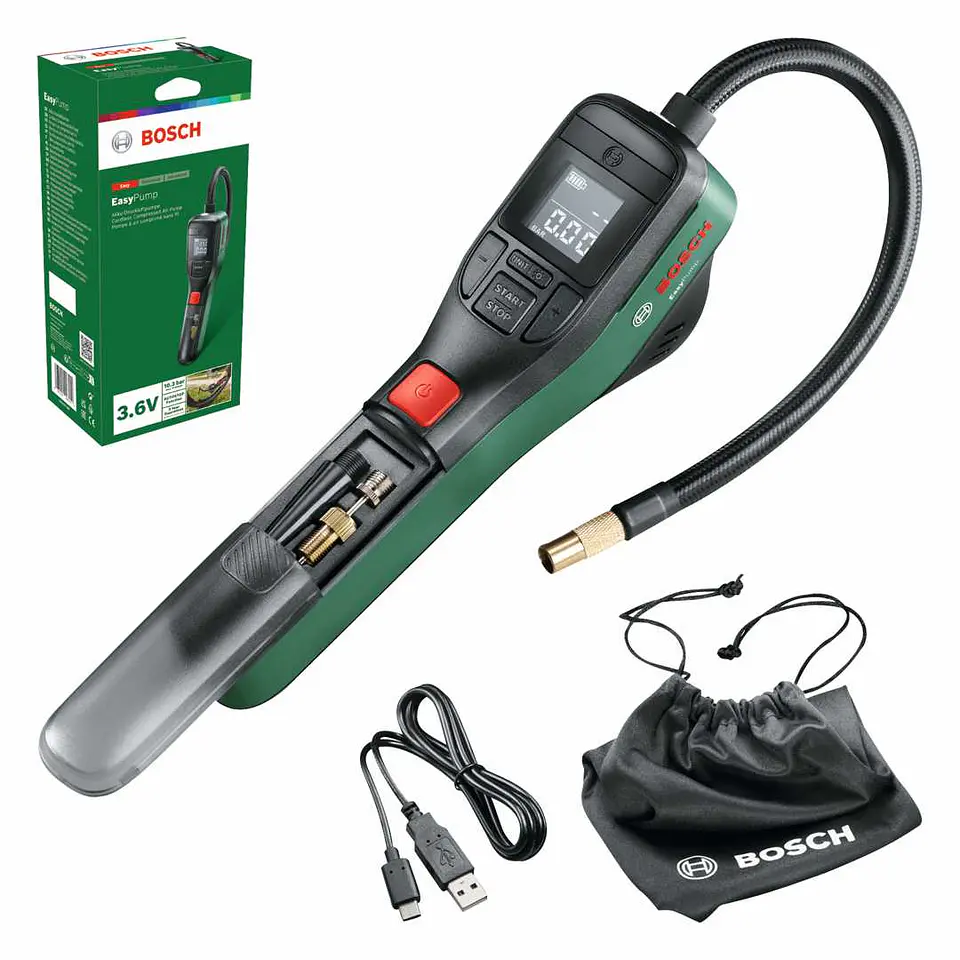 Bomba Pneumática Sem Fio EasyPump BOSCH 1