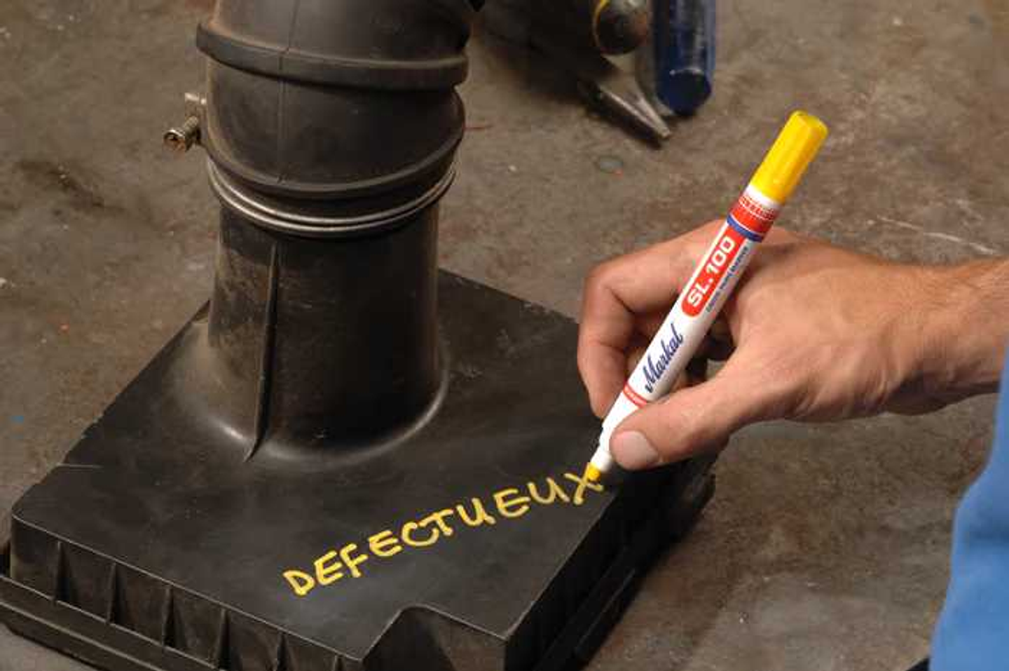 Marcador de pintura liquida permanente PAINT-RITER® INDUSTRY MARKER SL.100 MARKAL 2