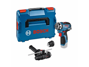 Aparafusadora/berbequim sem fio GSR 12V-35 FC + GFA 12-H + GFA 12-B + L-BOXX 102 BOSCH
