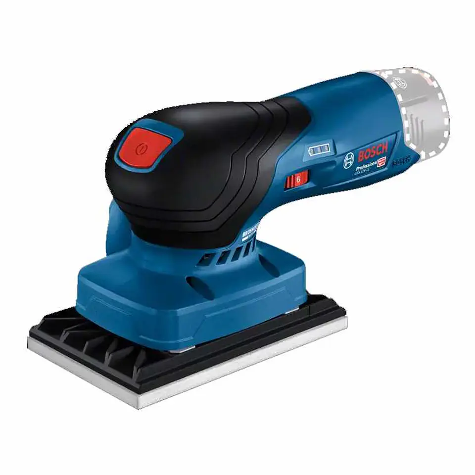Lixadora vibratória sem fio GSS 12V-13 + ACC + Mala L-BOXX BOSCH 2