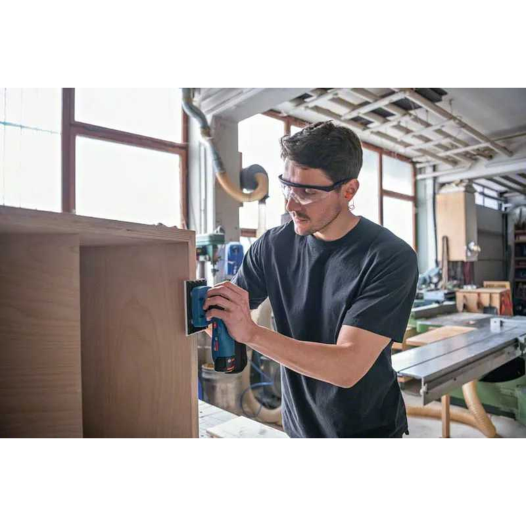 Lixadora vibratória sem fio GSS 12V-13 + ACC + Mala L-BOXX BOSCH 3